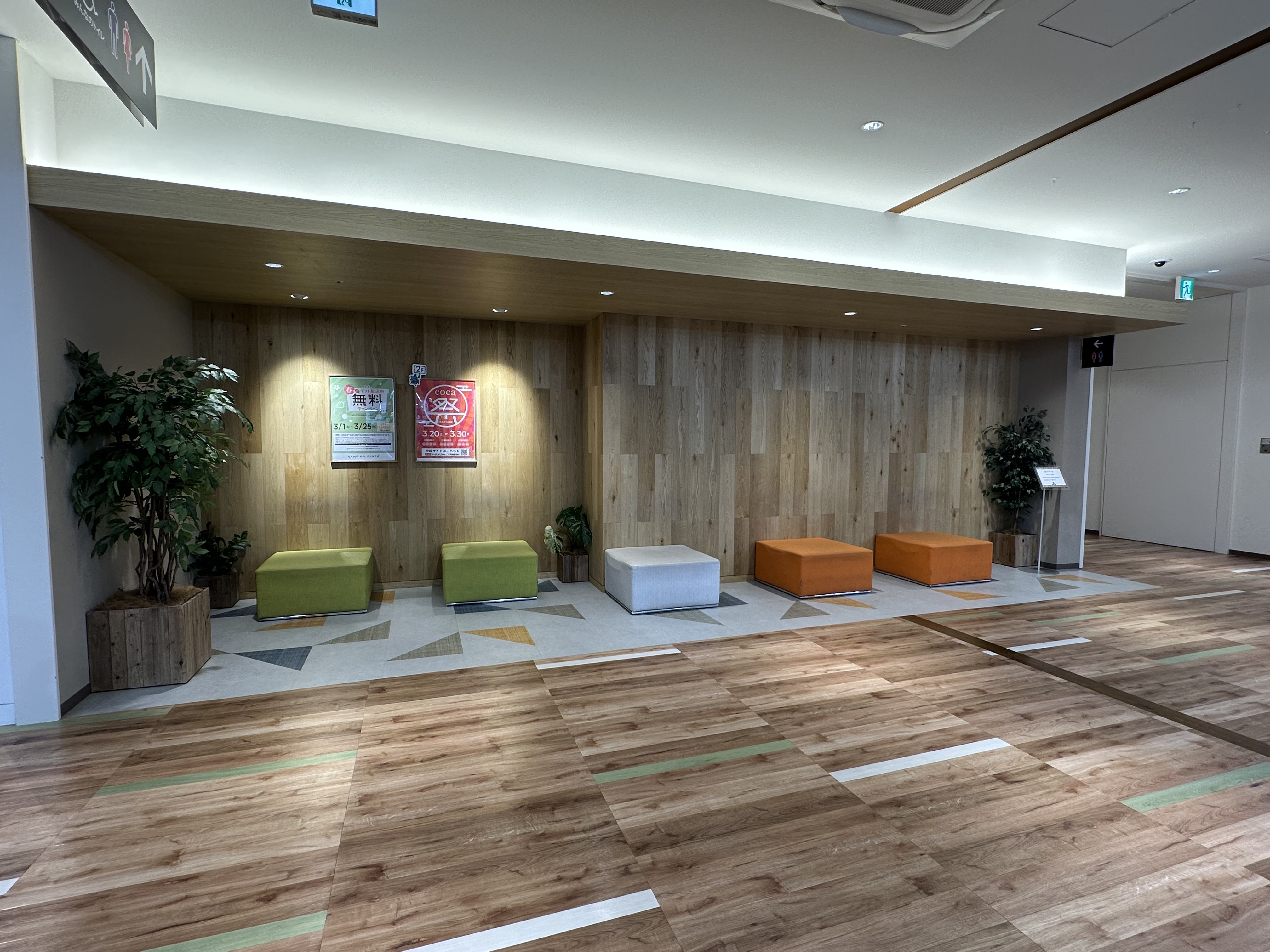 【KAMEIDO CLOCK】3階共用部 物販、食物販のポップアップストアや販促プロモーションに最適な催事イベントスペース