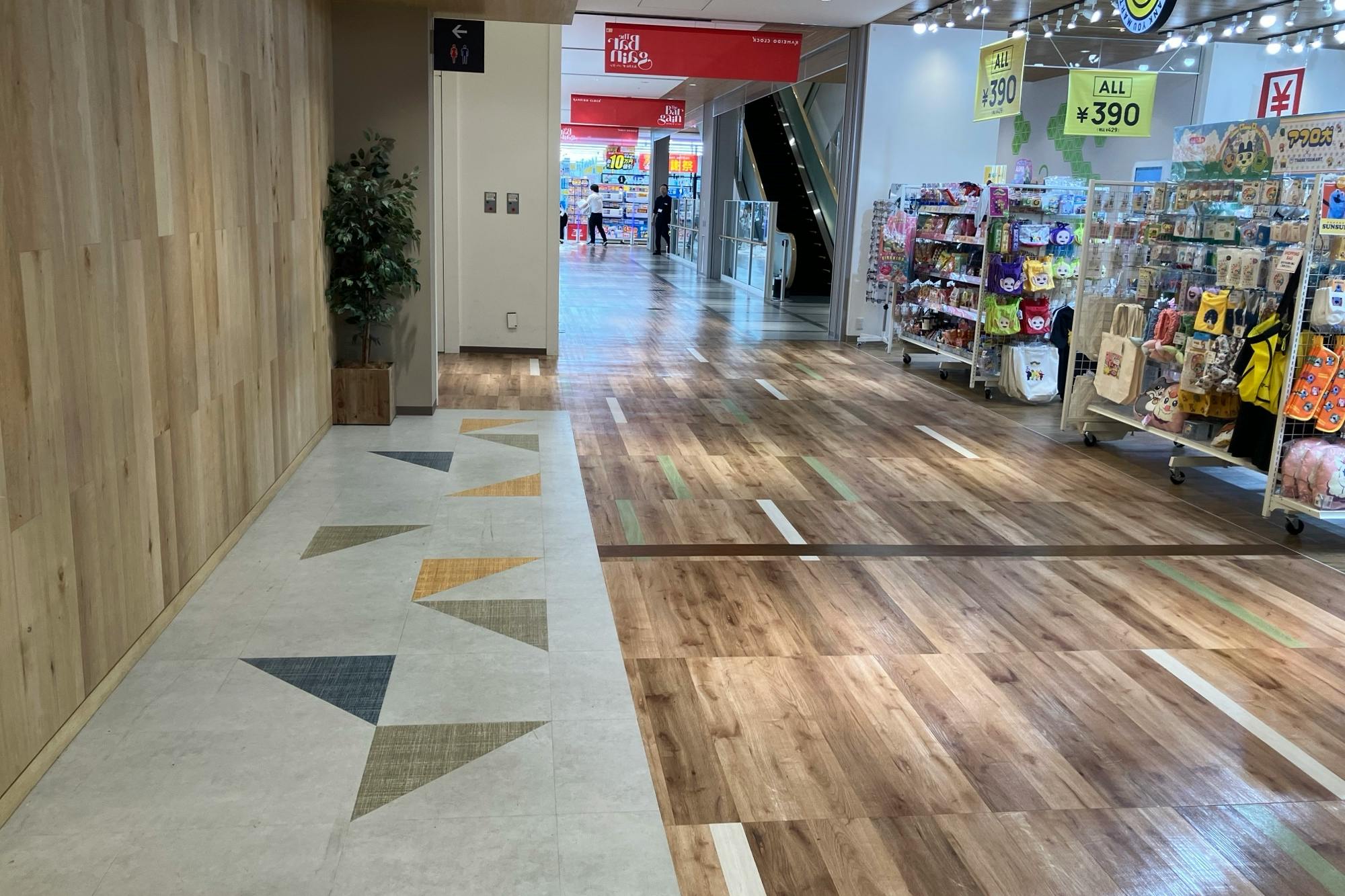 【KAMEIDO CLOCK】3階共用部 物販、食物販のポップアップストアや販促プロモーションに最適な催事イベントスペース