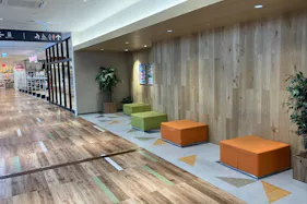 【KAMEIDO CLOCK】3階共用部 物販、食物販のポップアップストアや販促プロモーションに最適な催事イベントスペース