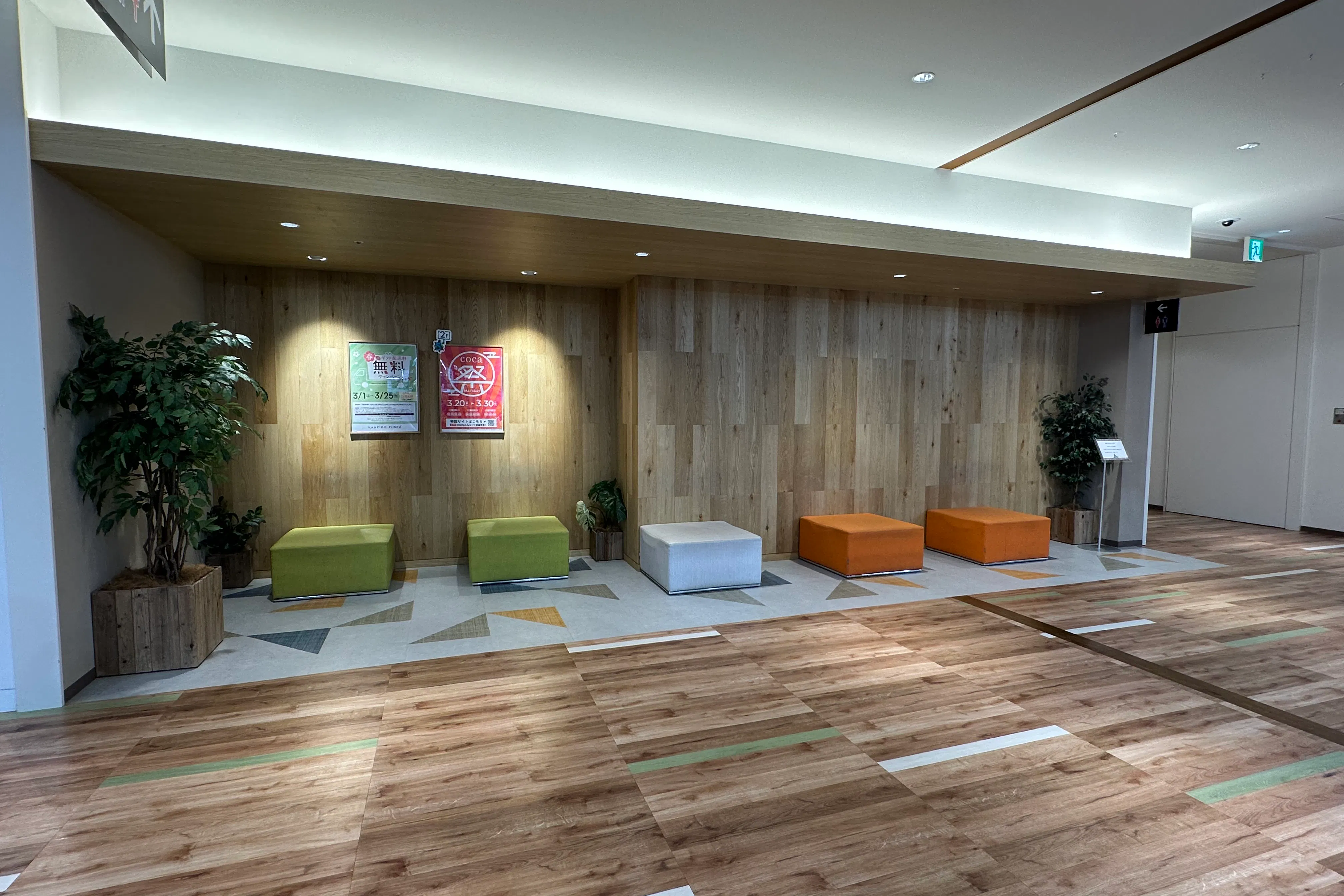 【KAMEIDO CLOCK】3階共用部 物販、食物販のポップアップストアや販促プロモーションに最適な催事イベントスペース