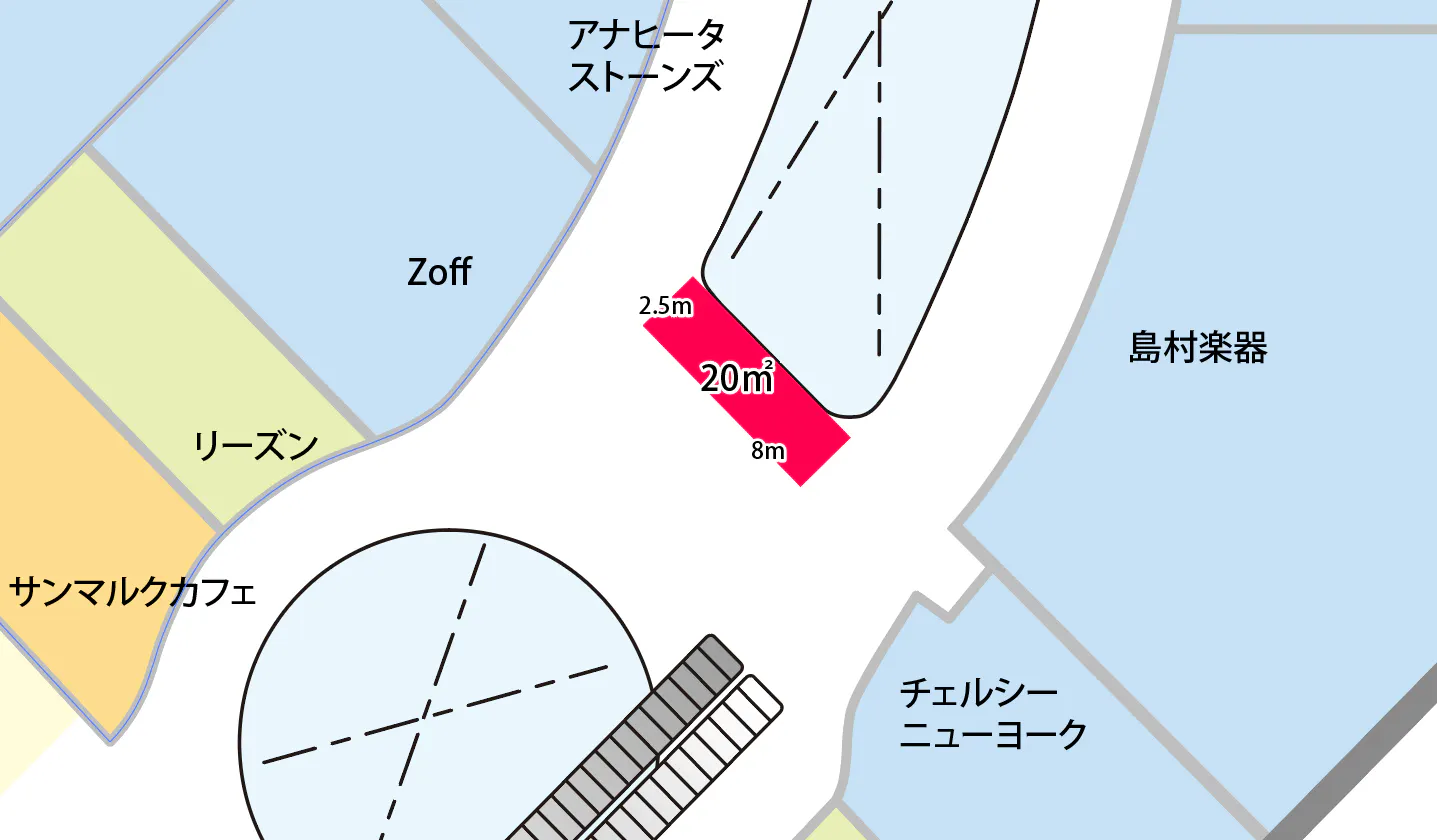 【イオンモール盛岡南*】3階ブリッジB