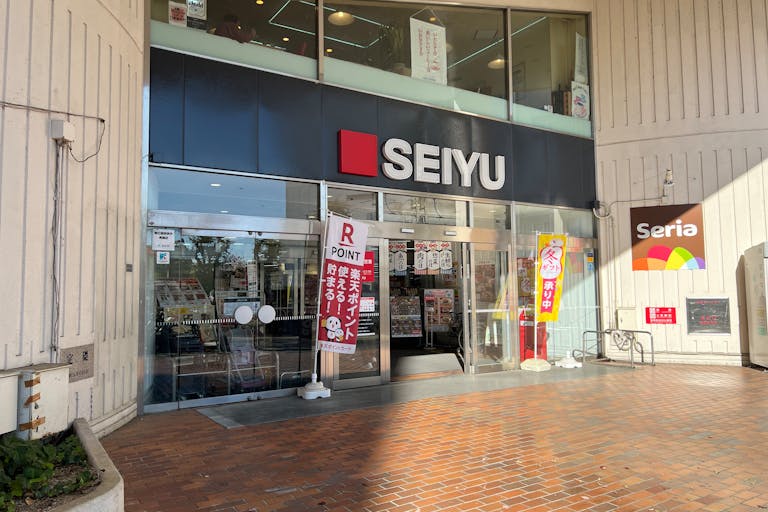 【西友 河辺店】1F店頭入口 プロモーション用途や物販、食物販のポップアップストアに最適なスーパーの屋外/屋内催事イベントスペースの画像4