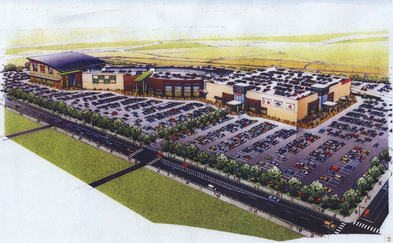 【イオンタウン能代】大型のセールスプロモーションや企業PR等に適した家電量販店目の前のイベントスペース