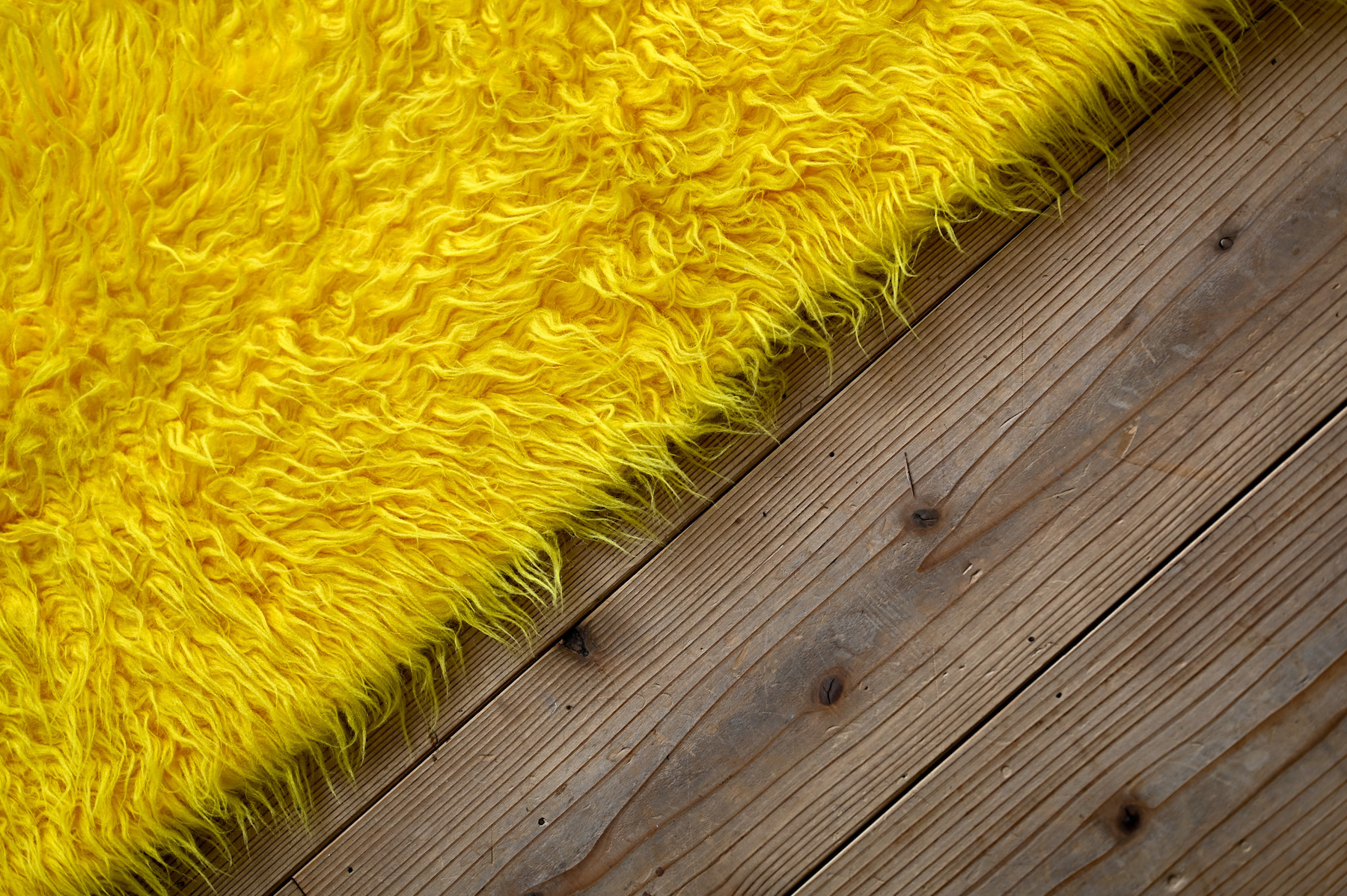 広尾駅 レンタルスタジオ 内観（4F木床とラグ）