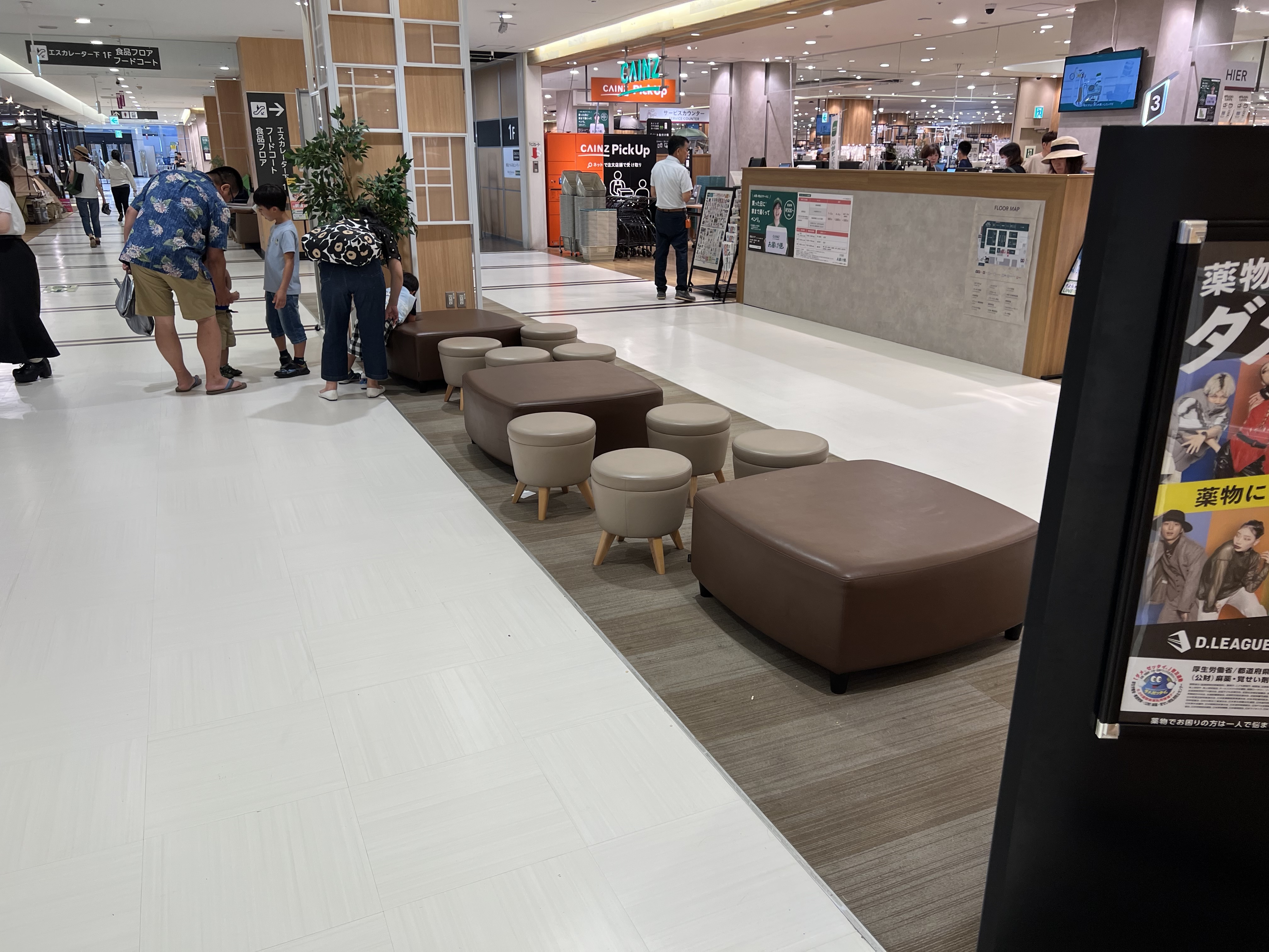 【イオンスタイル湘南茅ヶ崎／そよら湘南茅ヶ崎】商品サンプリングやPR、家族連れ向けワークショップに最適な2F立体駐車場出口近くのイベントスペースの画像7