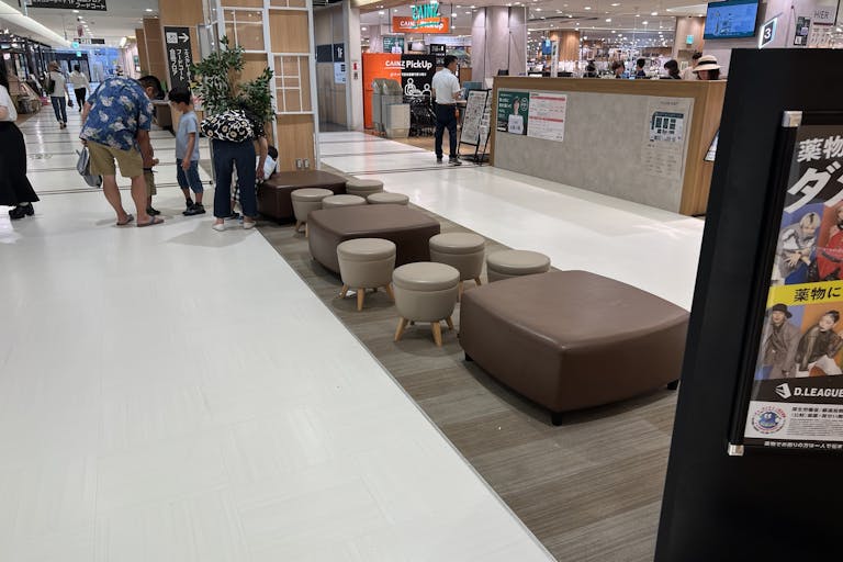 【イオンスタイル湘南茅ヶ崎/そよら湘南茅ヶ崎】商品サンプリングやPR、家族連れ向けワークショップに最適な2F立体駐車場出口近くのイベントスペースの画像7