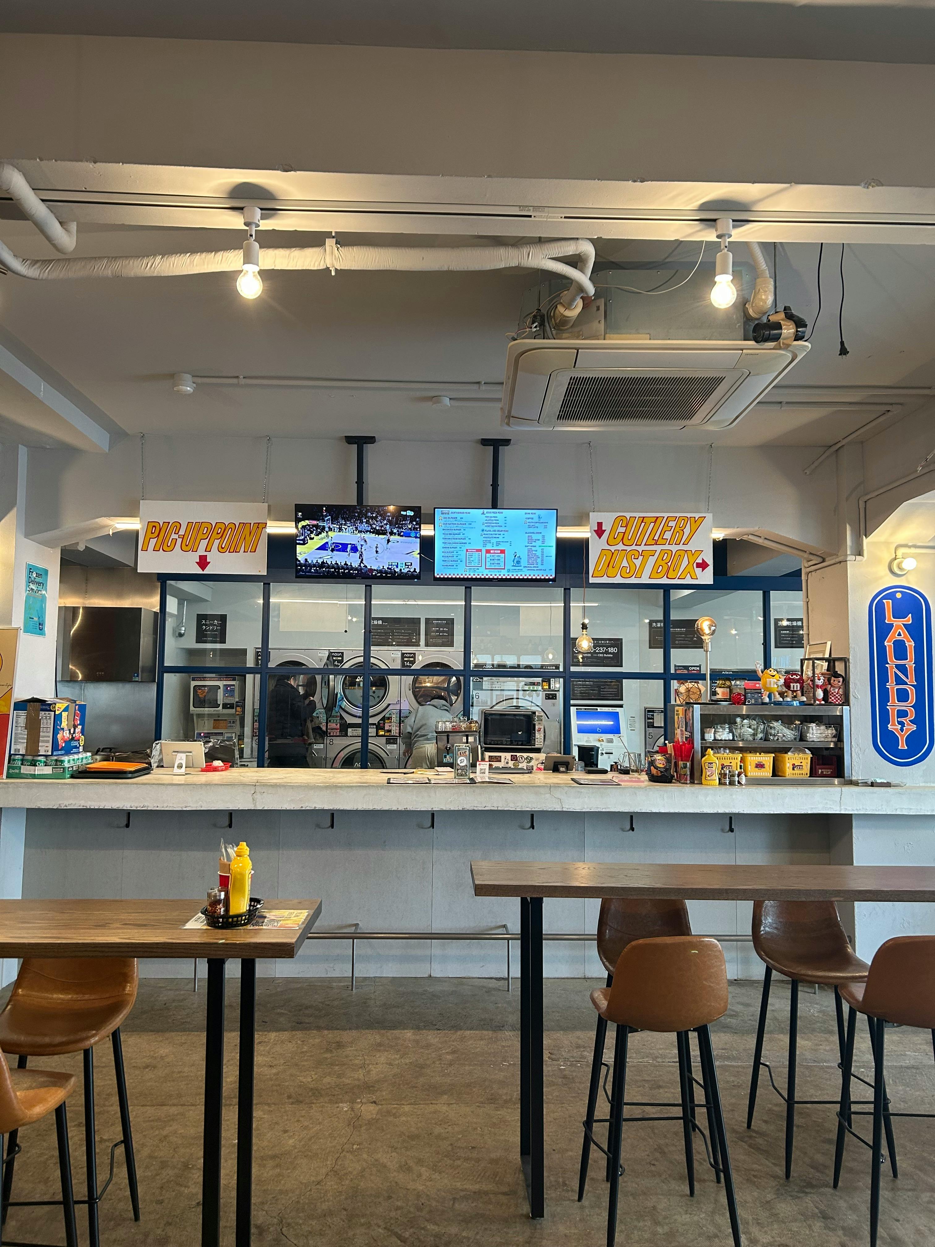 【西元町駅2分】ポップアップストアに最適な生活に根付いたコインランドリーとダイナースペース