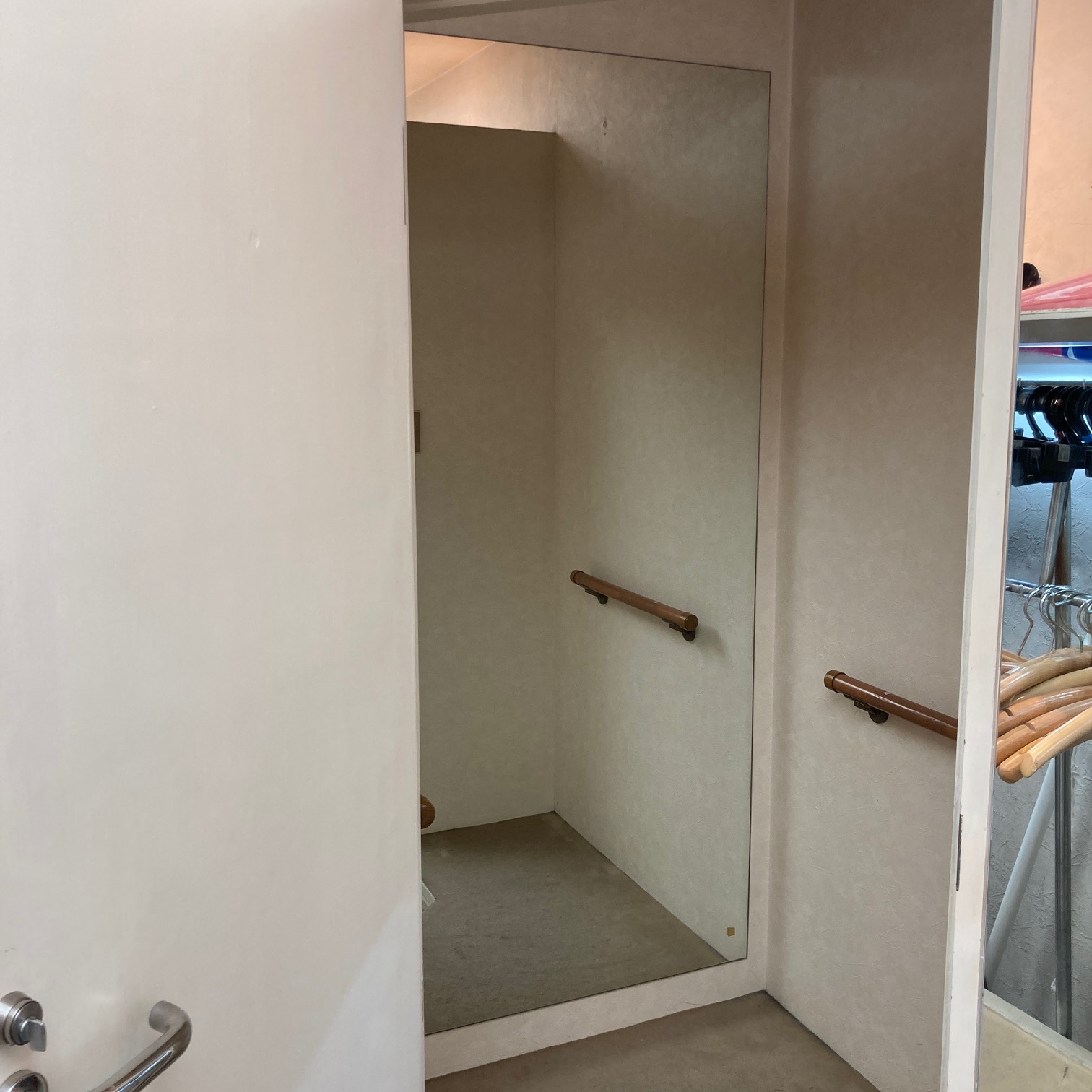 フィッテングルームもあります。