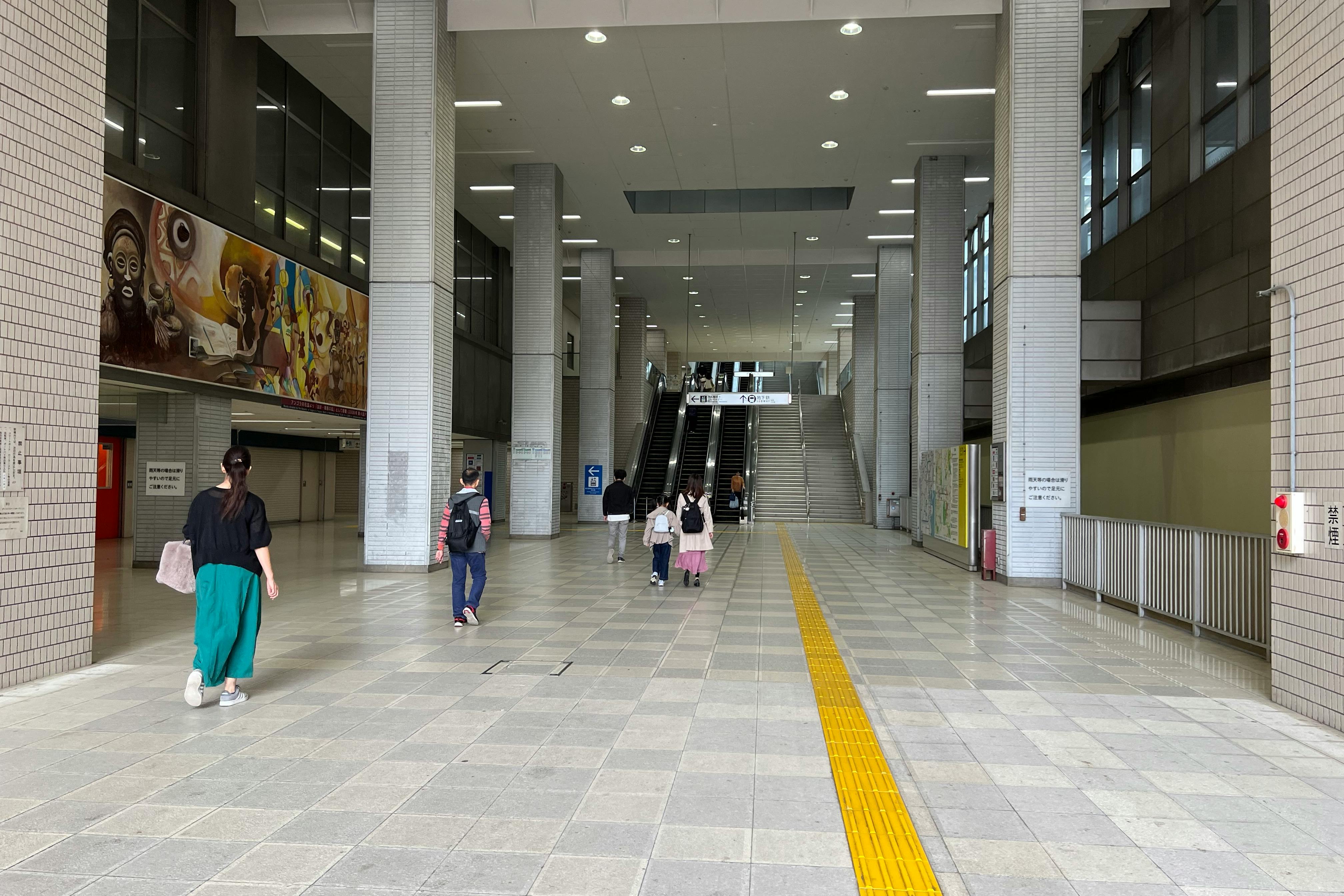 【横浜市営地下鉄ブルーラインセンター北駅】マルシェや大規模プロモーションに適切な改札外イベントスペース