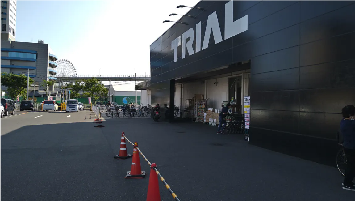 【メガセンタートライアルりんくうタウン店】キッチンカー(調理営業)出店限定/屋外スペース