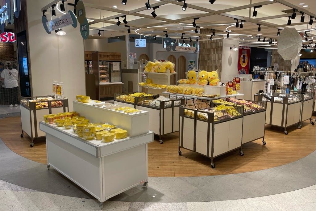 【大宮マルイ】2階 カレンダリウムF01【食物販・物販・物産展】店内入って正面、什器完備の好立地スペース