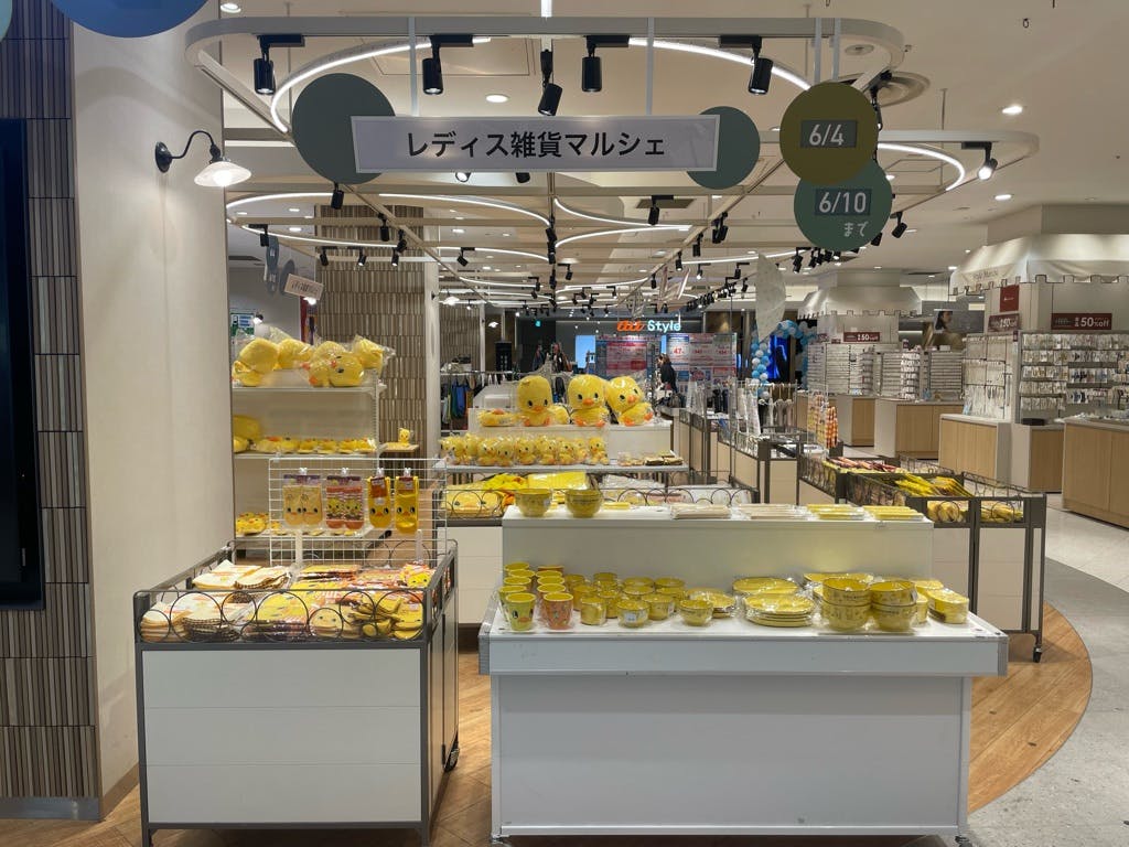 【大宮マルイ】2階 カレンダリウムF01【食物販・物販・物産展】店内入って正面、什器完備の好立地スペース