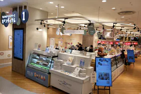 【大宮マルイ】2階 カレンダリウムF01【食物販・物販・物産展】店内入って正面、什器完備の好立地スペース