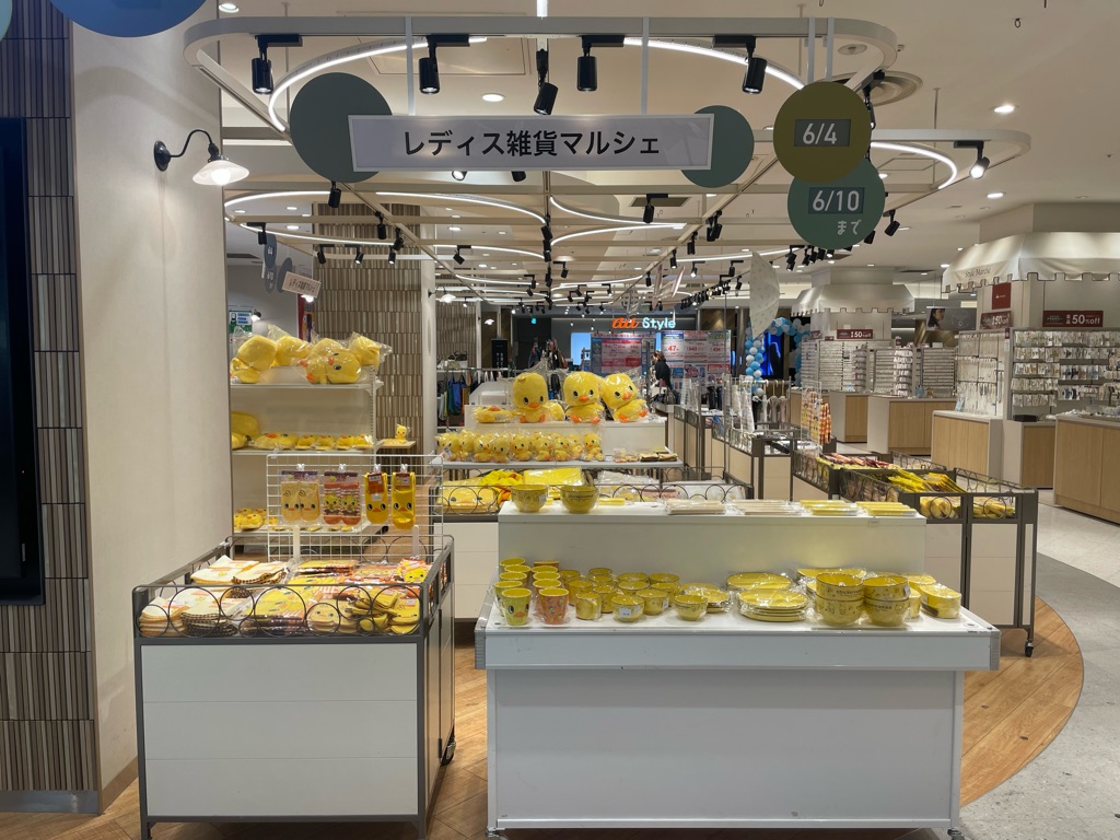 【大宮マルイ】2階 カレンダリウムF01【食物販・物販・物産展】店内入って正面、什器完備の好立地スペース