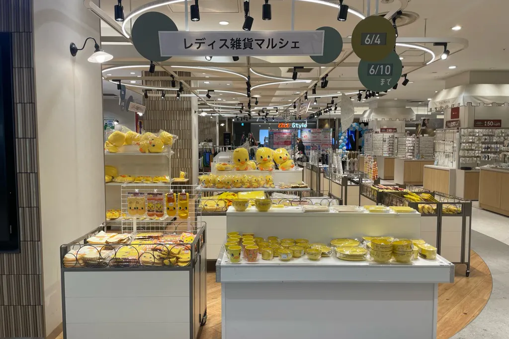 【大宮マルイ】2階 カレンダリウムF01【食物販・物販・物産展】店内入って正面、什器完備の好立地スペース