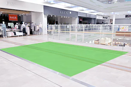 【イオンモール各務原インター】プロモーションイベントやポップアップストアに最適な2F FUN前の催事イベントスペース