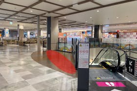 【イオンタウン吉川美南】会員獲得系のプロモーションやポップアップストア等に最適な地域密着型ショッピングモール1階エスカレーター横のイベントスペース(東2Fエスカ横)