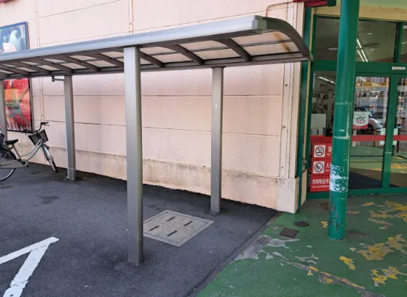 【一号舘南濃】駐車場付近　販促プロモーションに最適な屋外催事イベントスペースの画像