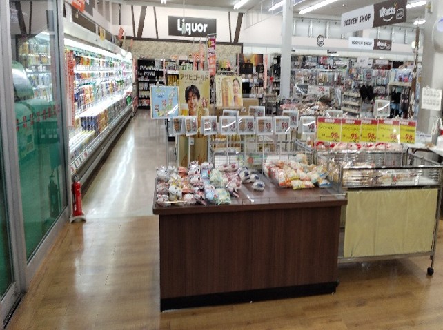 【マックスバリュ平田】入口横 販促プロモーション出店に最適なスーパー店内催事イベントスペース