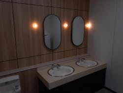 【イオンモール広島府中】モール内広告 化粧室の画像