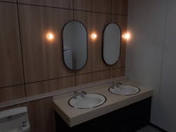 【イオンモール広島府中】モール内広告 化粧室の画像