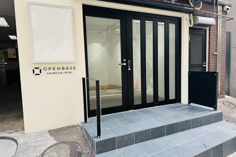 【OPENBASE SHIBUYA-MINI】スペース1(フロント)