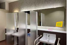【イオンモール京都桂川】モール内広告 化粧室
