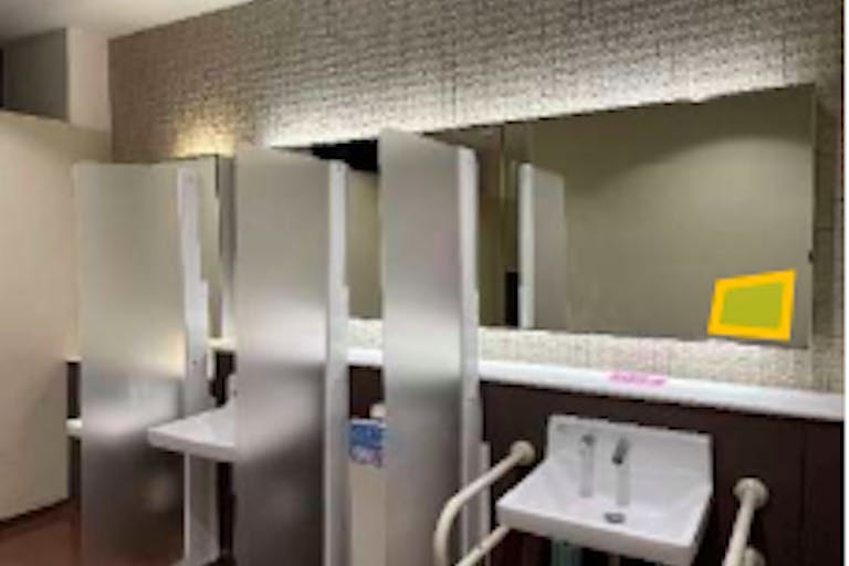【イオンモール京都桂川】モール内広告 化粧室の画像3