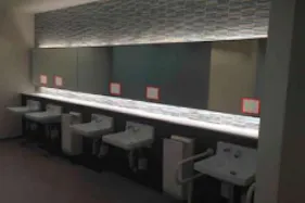 【イオンモール京都桂川】モール内広告 化粧室