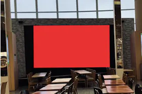 【イオンモール熱田*】2F フードコート大型ビジョン