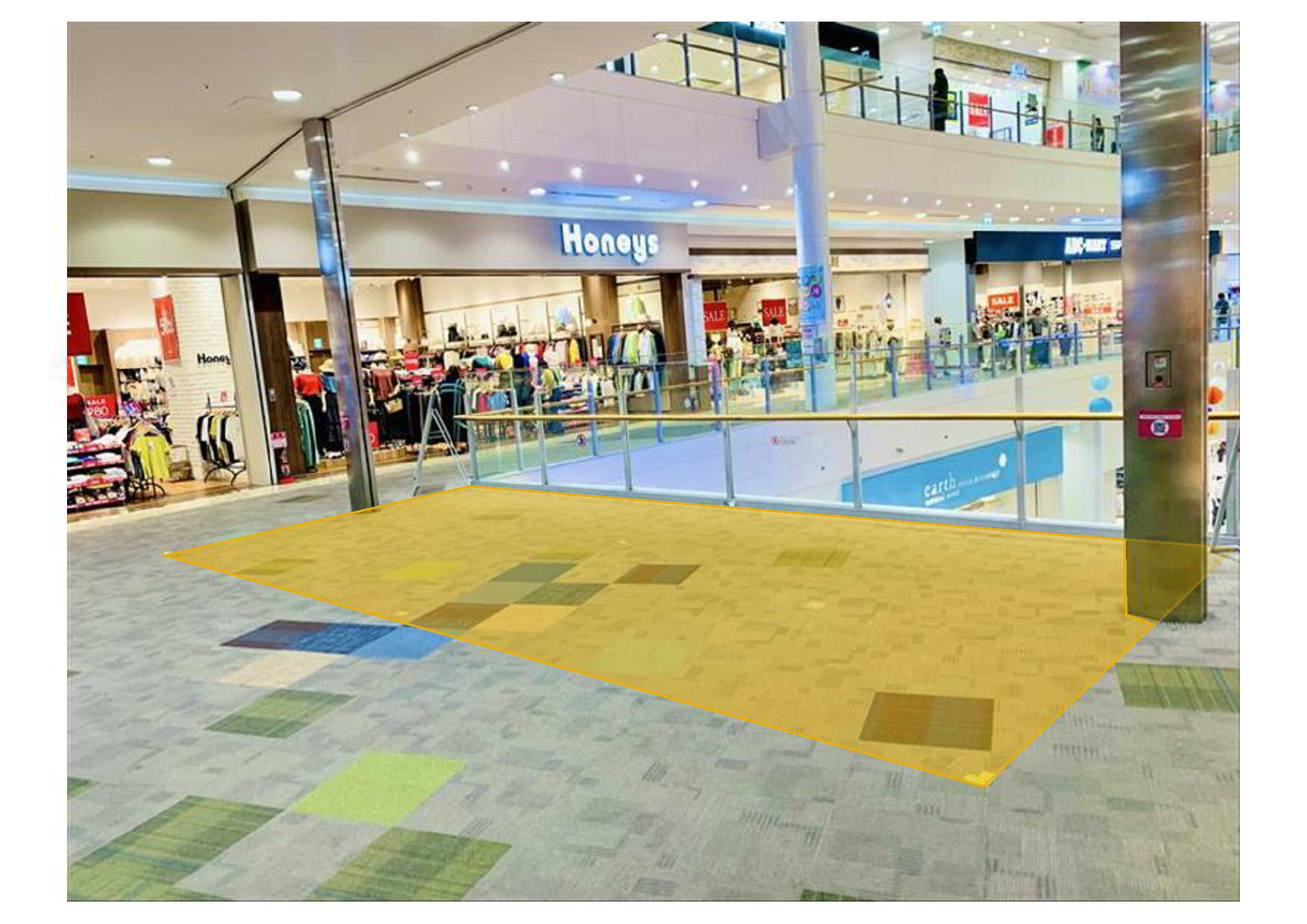 【イオンモール鶴見緑地】【2F】シューラルー前