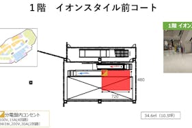 【イオンモール新利府】1階 イオンスタイル前コート