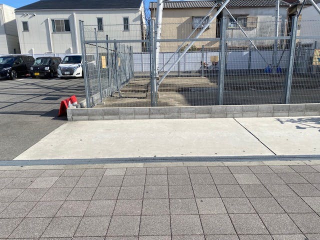 【フィッシングマックス武庫川店】キッチンカーやプロモーションに最適な駐輪場近くのレンタルスペース