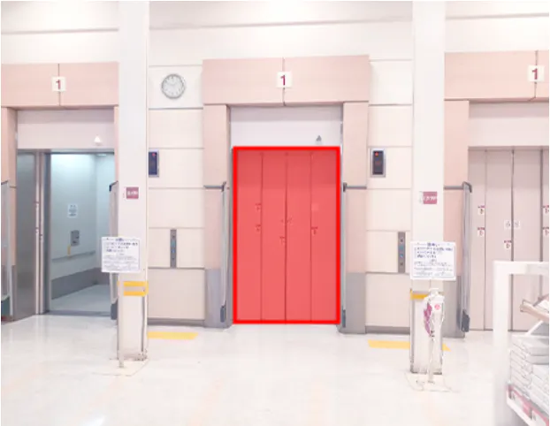 【イオンモール佐野新都市*】エレベーターB(専門店側)