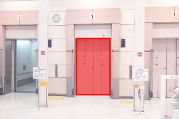 【イオンモール佐野新都市*】エレベーターB(専門店側)