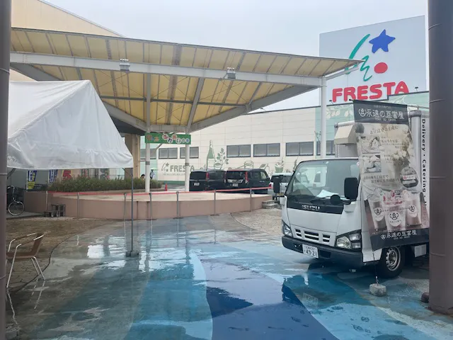 【フレスタモール カジル岩国】キッチンカー、プロモーションに利用可能な屋外スペース②の画像