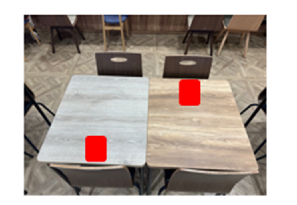 【イオンモール京都五条】フードフォレスト　テーブル