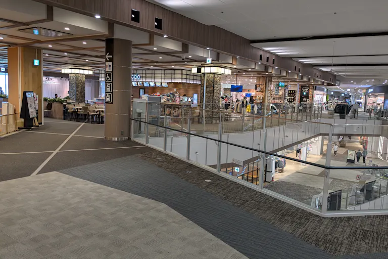 催事していない状態 スポーツオーソリティ側より