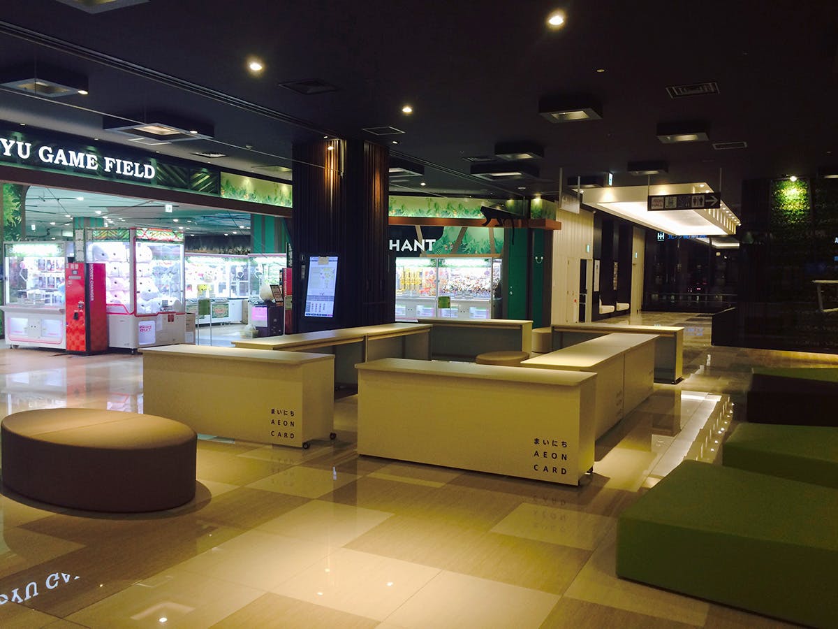 【イオンモール旭川駅前】4F エスカレーター前の画像