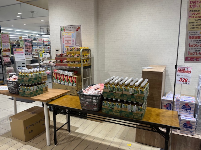 【フレスタおかず工房アイネス店】プロモーションに最適な店内スペース