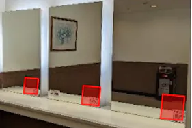 【イオンモール鈴鹿】モール内広告 化粧室