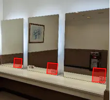 【イオンモール鈴鹿】モール内広告 化粧室