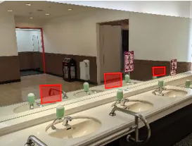 【イオンモール鈴鹿】モール内広告 化粧室の画像