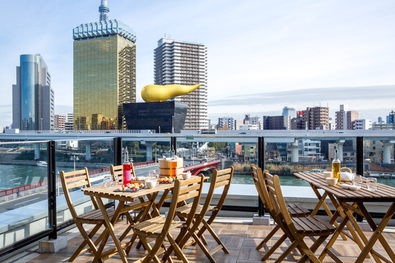 【浅草駅0分】撮影・ロケにおすすめ、隅田川を一望できるレンタルスペース
