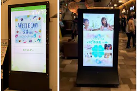 【イオンモール松本】モール内広告 デジタルサイネージ