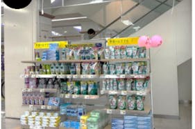 【イオン桜井店】各種プロモーションや物販、食物販のポップアップストアに最適な1Fのぼりエスカレータ横催事イベントスペース