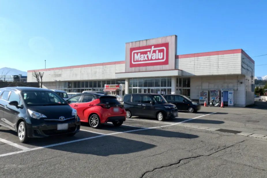 【マックスバリュ最上】軒下 販促プロモーションや物販に最適なスーパー店外催事イベントスペース