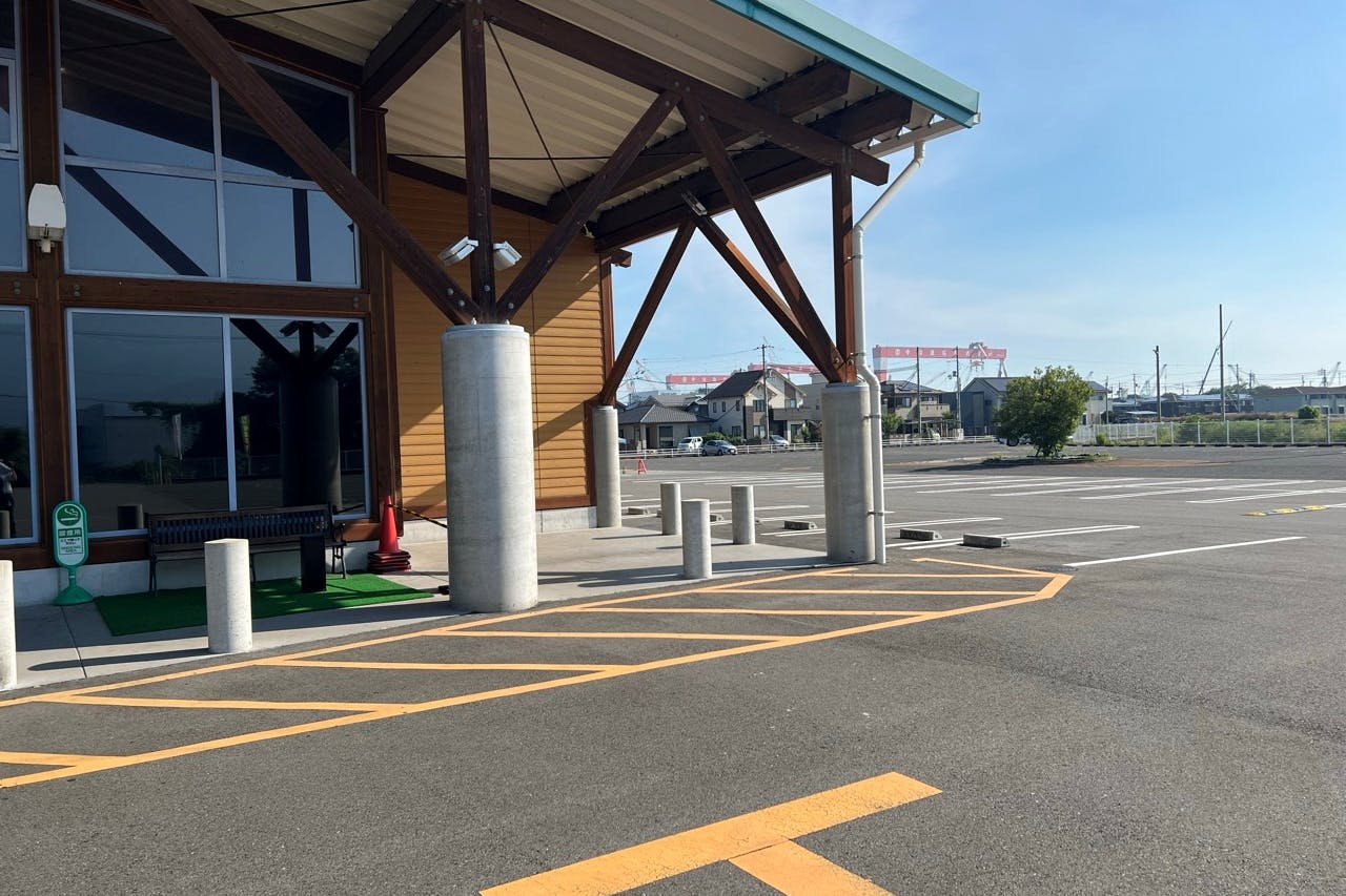 【ダイナム愛媛西条店ゆったり館】物販や各種プロモーションに最適なアミューズメント施設のイベントスペース(駐輪場)