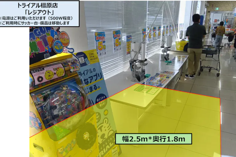 【スーパーセンタートライアル橿原店】レジアウトの画像2