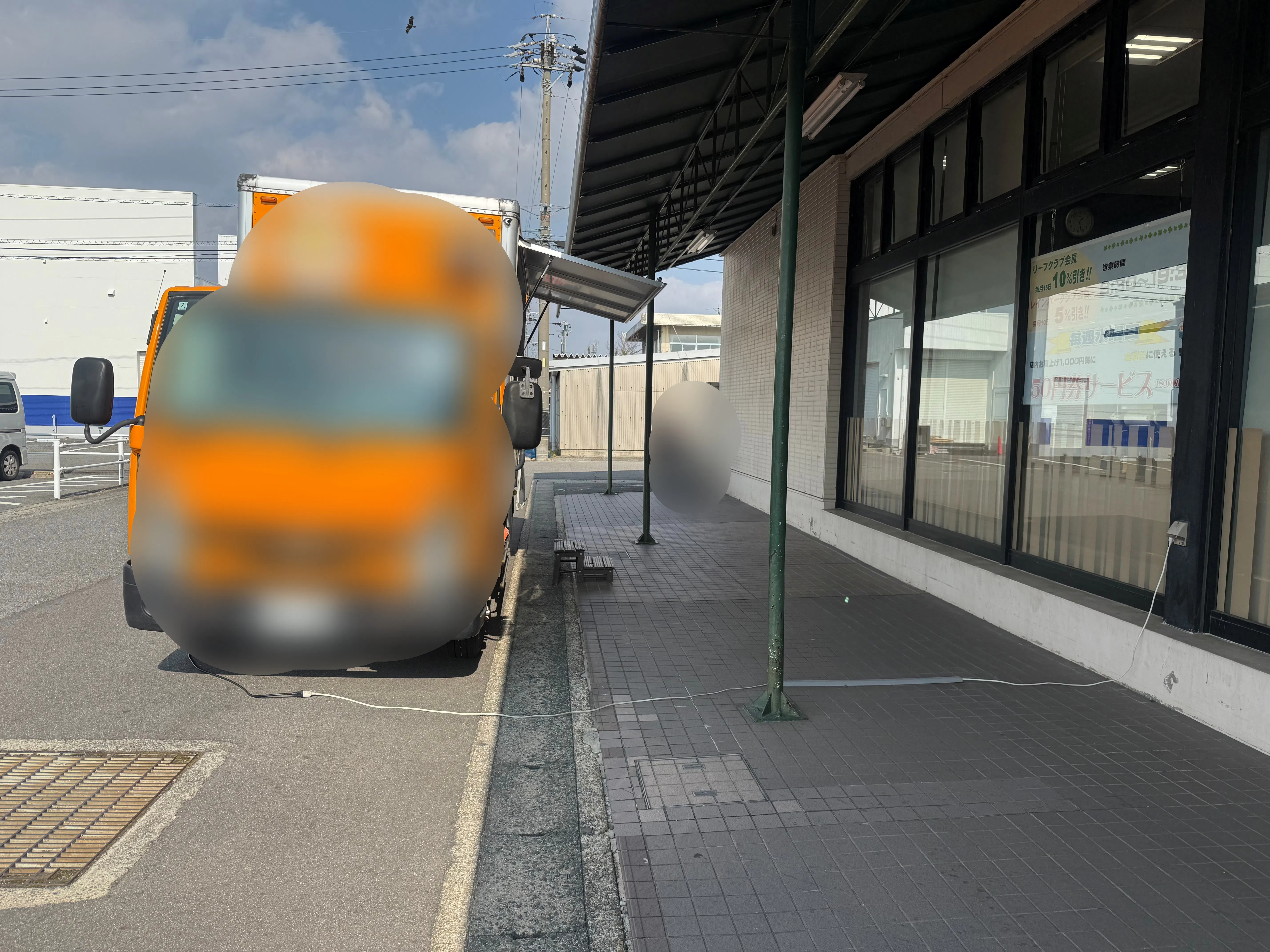 【Aコープ一色店】食物販や販促イベントに最適な屋外キッチンカースペース